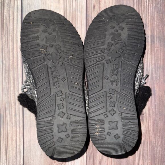 Girls Britt Youth Boho Hey Dude Cookies And Cream Ankle Boots Size 3 - Picture 6 of 7